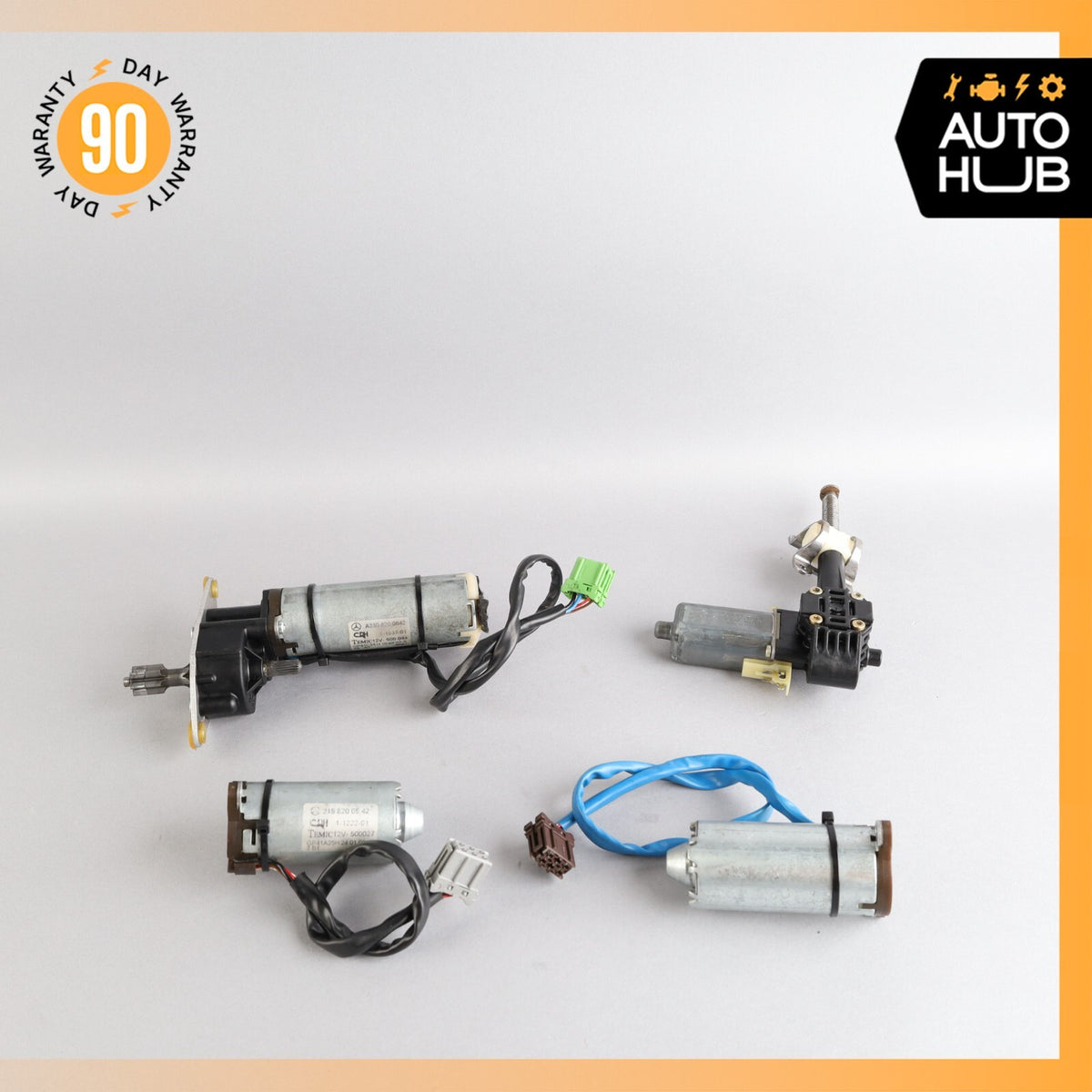 03-12 Mercedes R230 SL500 SL550 SL600 Front Right Seat Adjust Motor Set OEM - photo 1