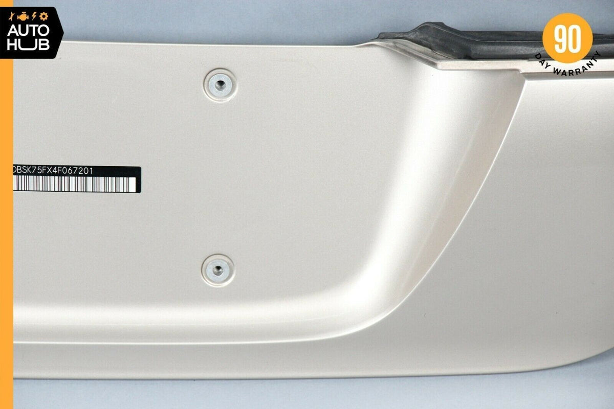 03-12 Mercedes R230 SL500 SL550 SL55 AMG Trunk Lid License Plate Holder OEM - photo 3