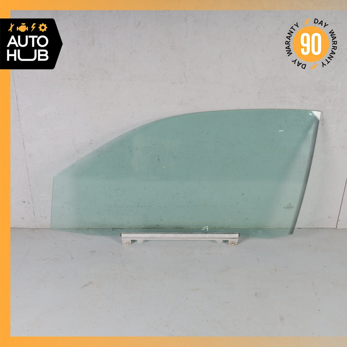 00-03 Mercedes W208 CLK320 CLK430 Convertible Front Left Door Window Glass OEM - photo 1