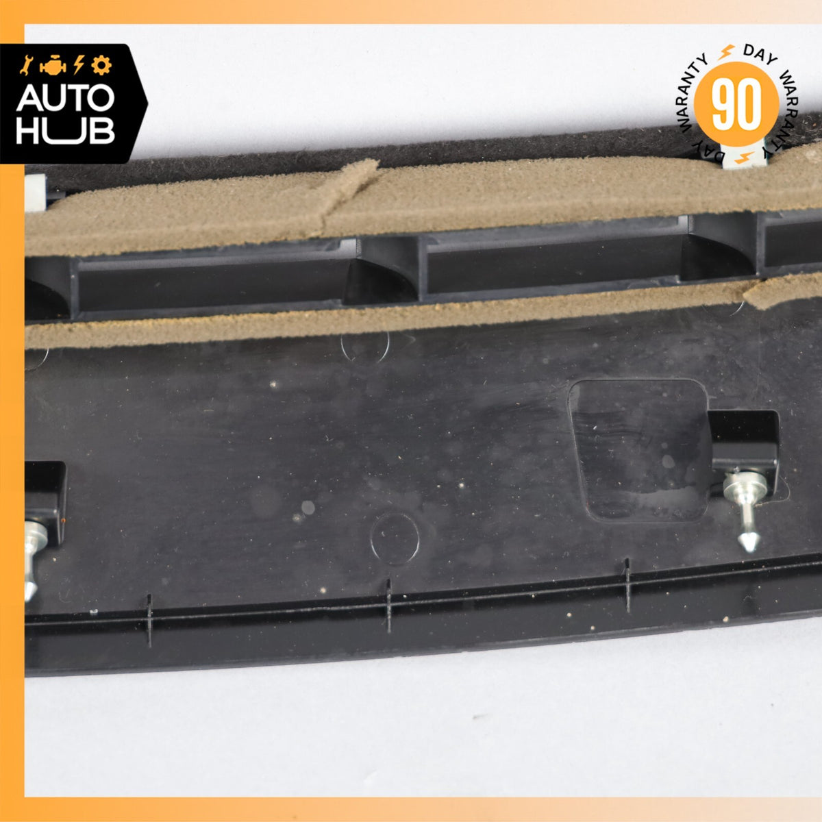 11-16 Ferrari FF F151 Under Windshield Air Vent Trim Black 81993400 OEM - photo 16