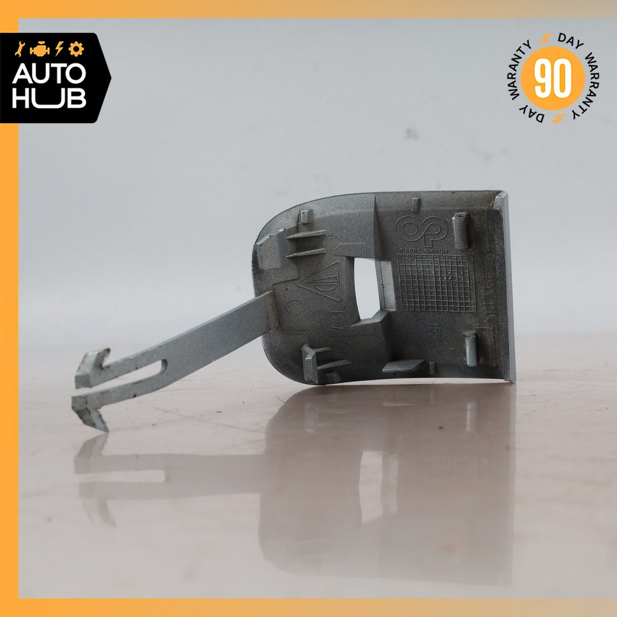 03-06 Porsche Cayenne 955 Front Left Driver Bumper Tow Eye Hook Cover Cap OEM - photo 4