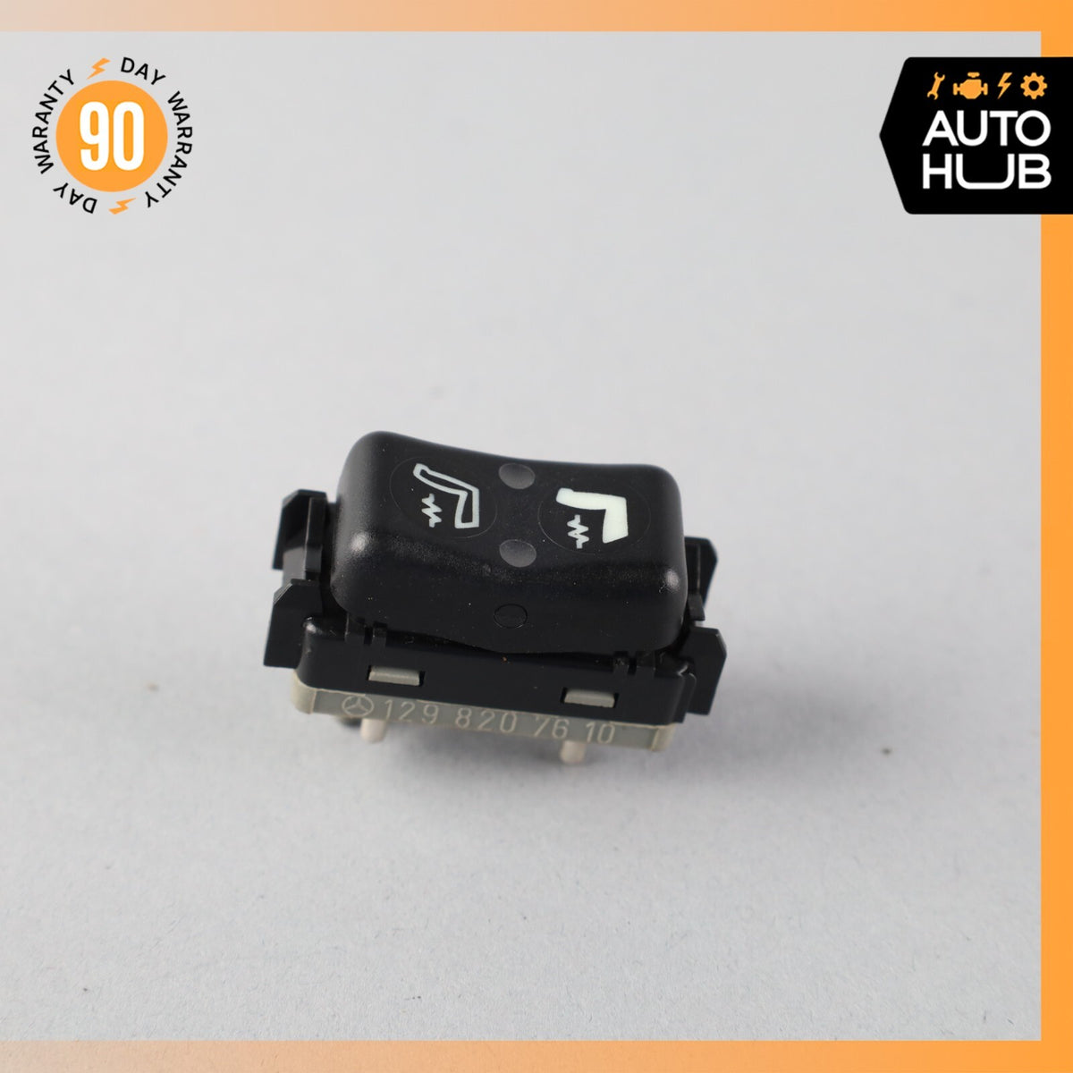 90-02 Mercedes R129 SL320 300SL Seat Heater Switch Right Passenger Side OEM - photo 4
