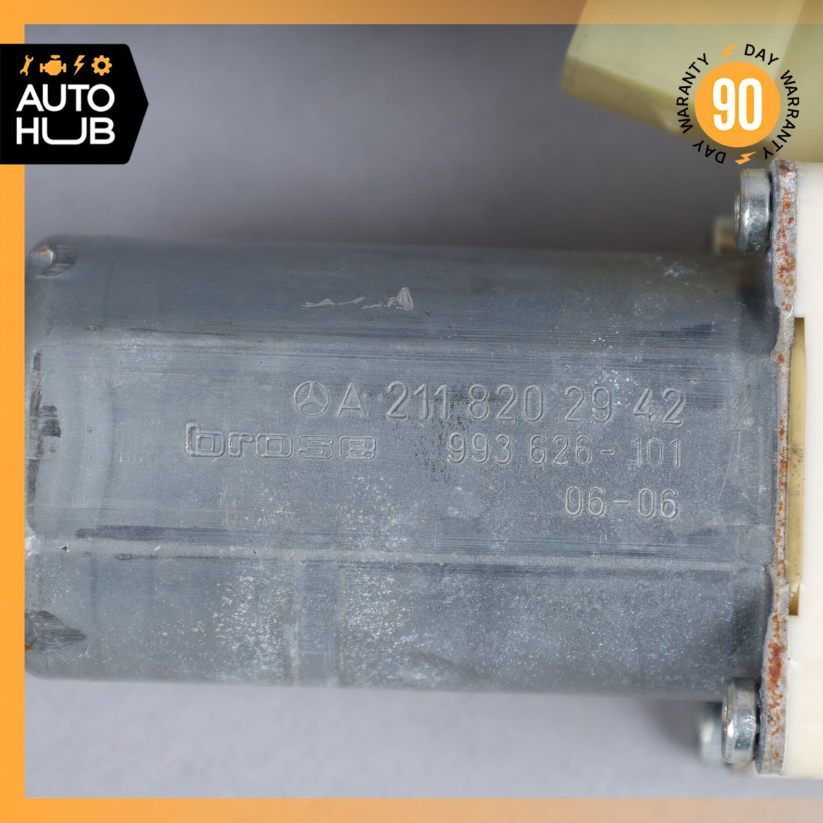 03-09 Mercedes W211 E550 E500 Front Left Driver Side Window Regulator Motor OEM - photo 9