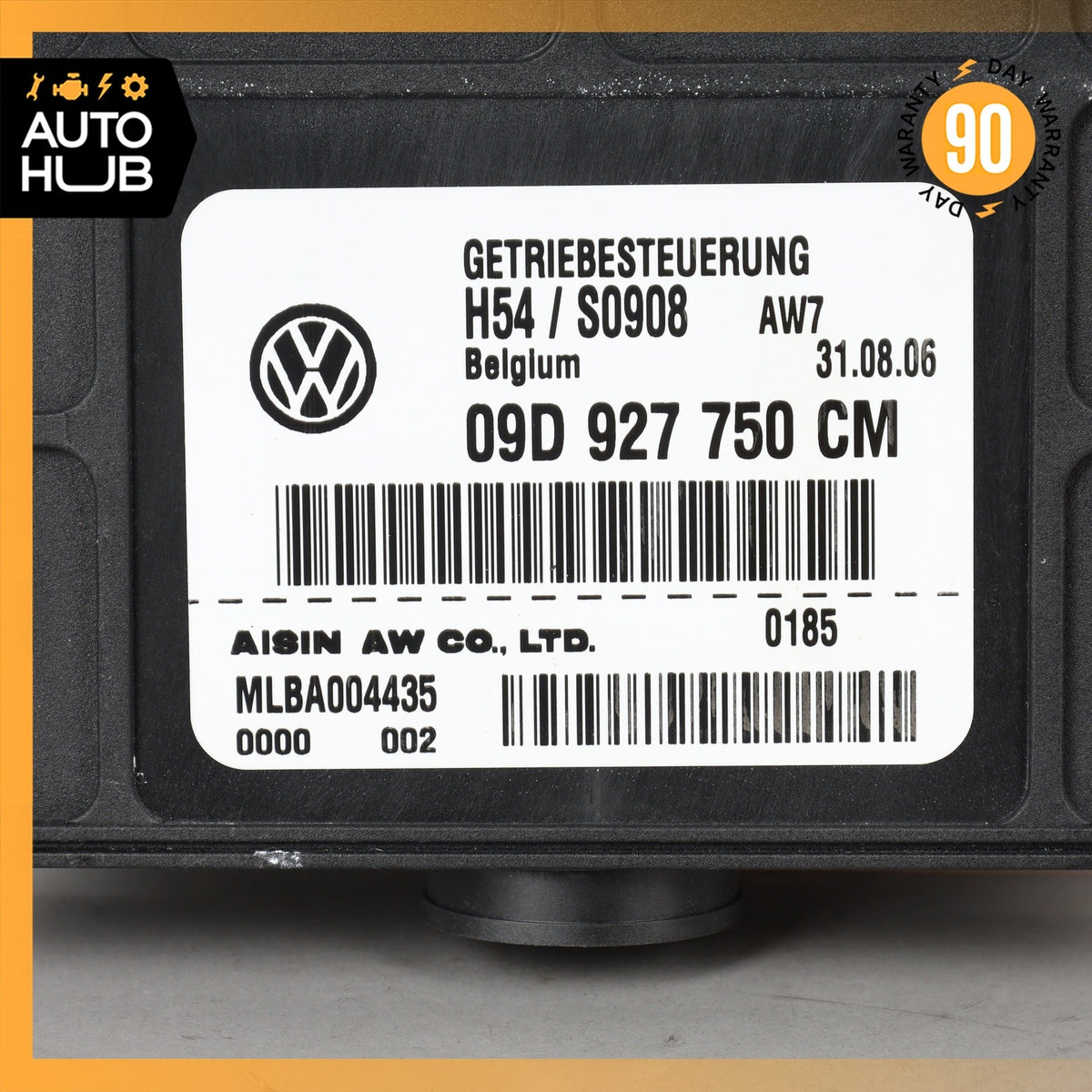 Porsche Cayenne 955 Automatic Transmission Control Module 09D927750CC OEM - photo 6