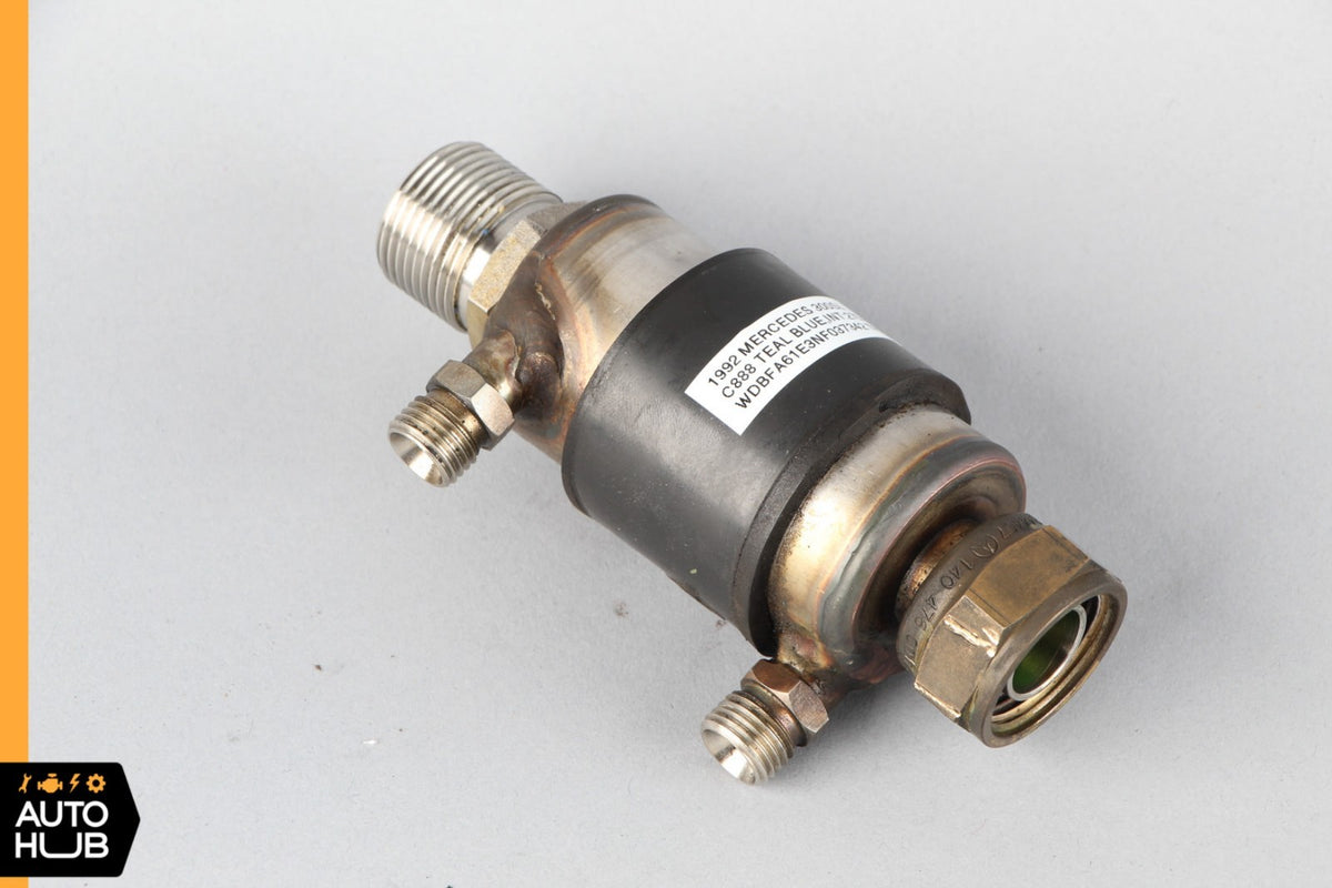 90-02 Mercedes R129 300SL SL500 Fuel Gas Cooler Cooling Tube OEM - photo 4