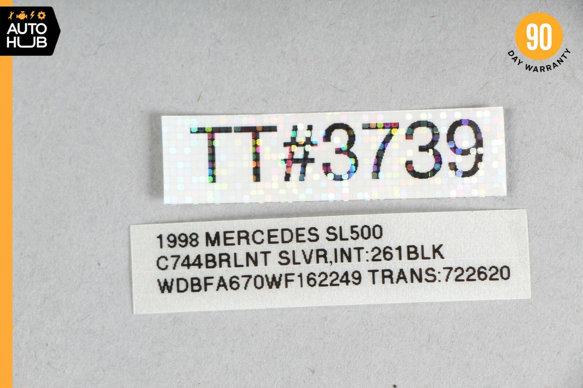 90-02 Mercedes R129 SL500 300SL SL320 Roll Bar Control Switch 1298206410 OEM - photo 10