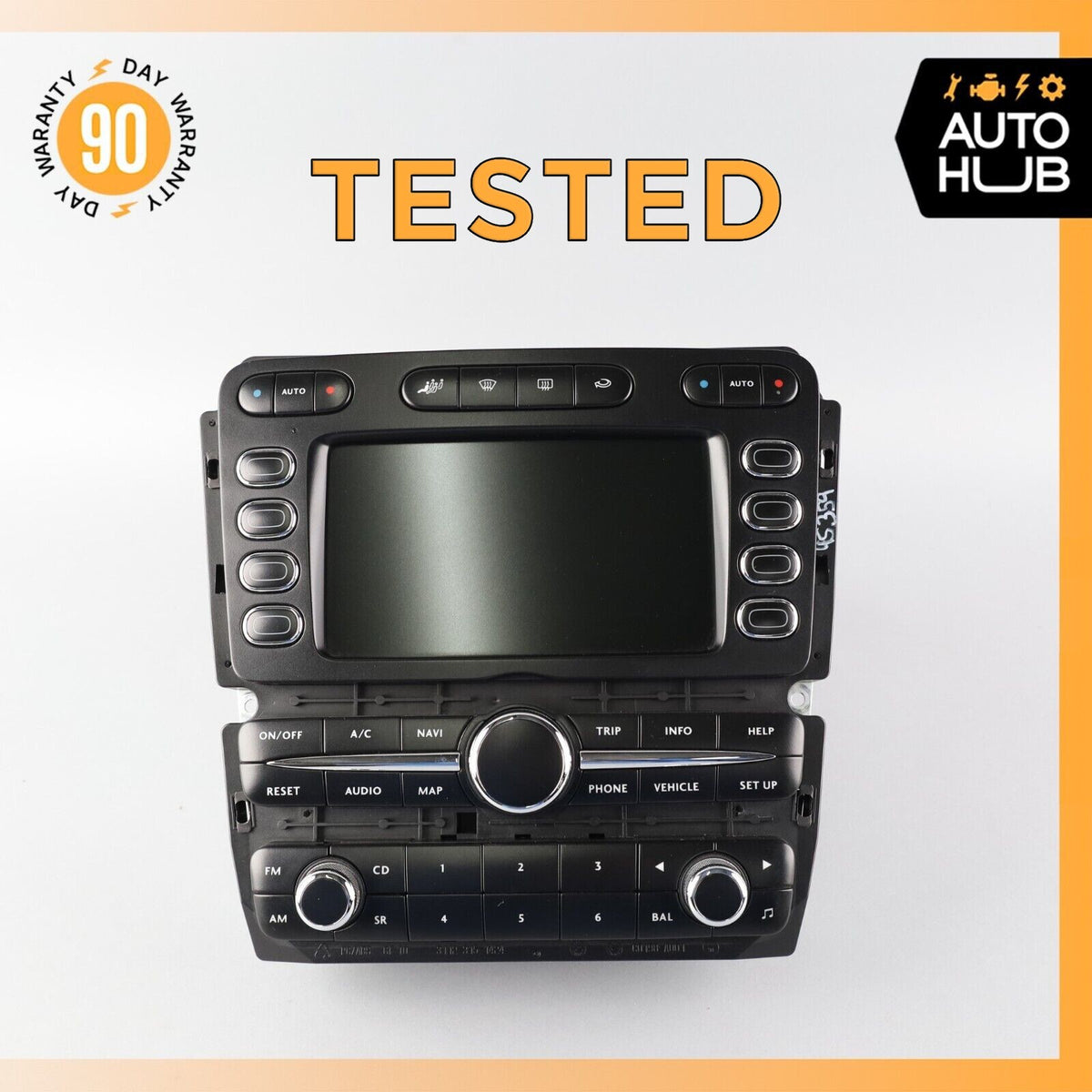 08-09 Bentley Continental GTC GT Command Head Unit Navigation Radio OEM 63k - photo 1
