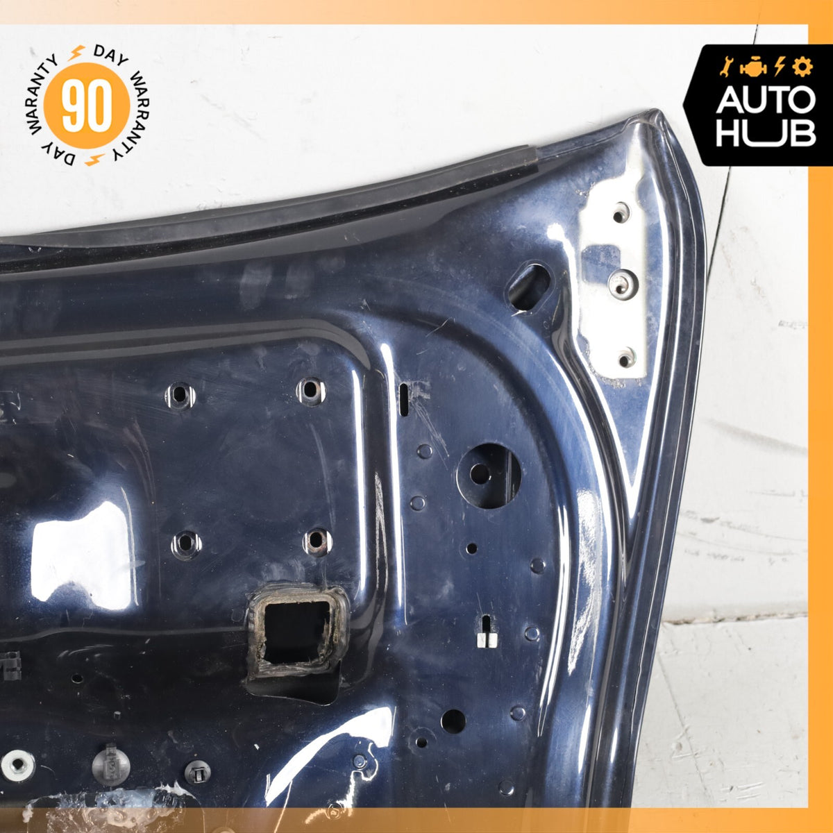 03-10 Bentley Continental GT Coupe Trunk Lid Panel Assembly Blue OEM 65k - photo 12