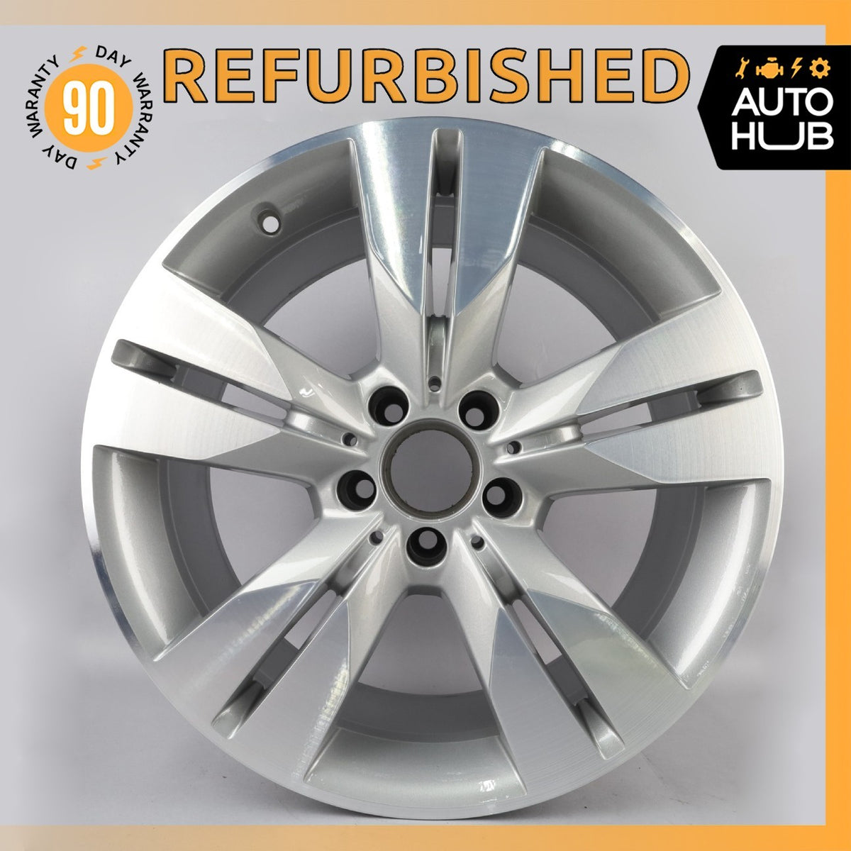 Mercedes W219 CLS550 CLS55 AMG 9.5 x 18 18" Rear Wheel Rim 2194013102 OEM - photo 1