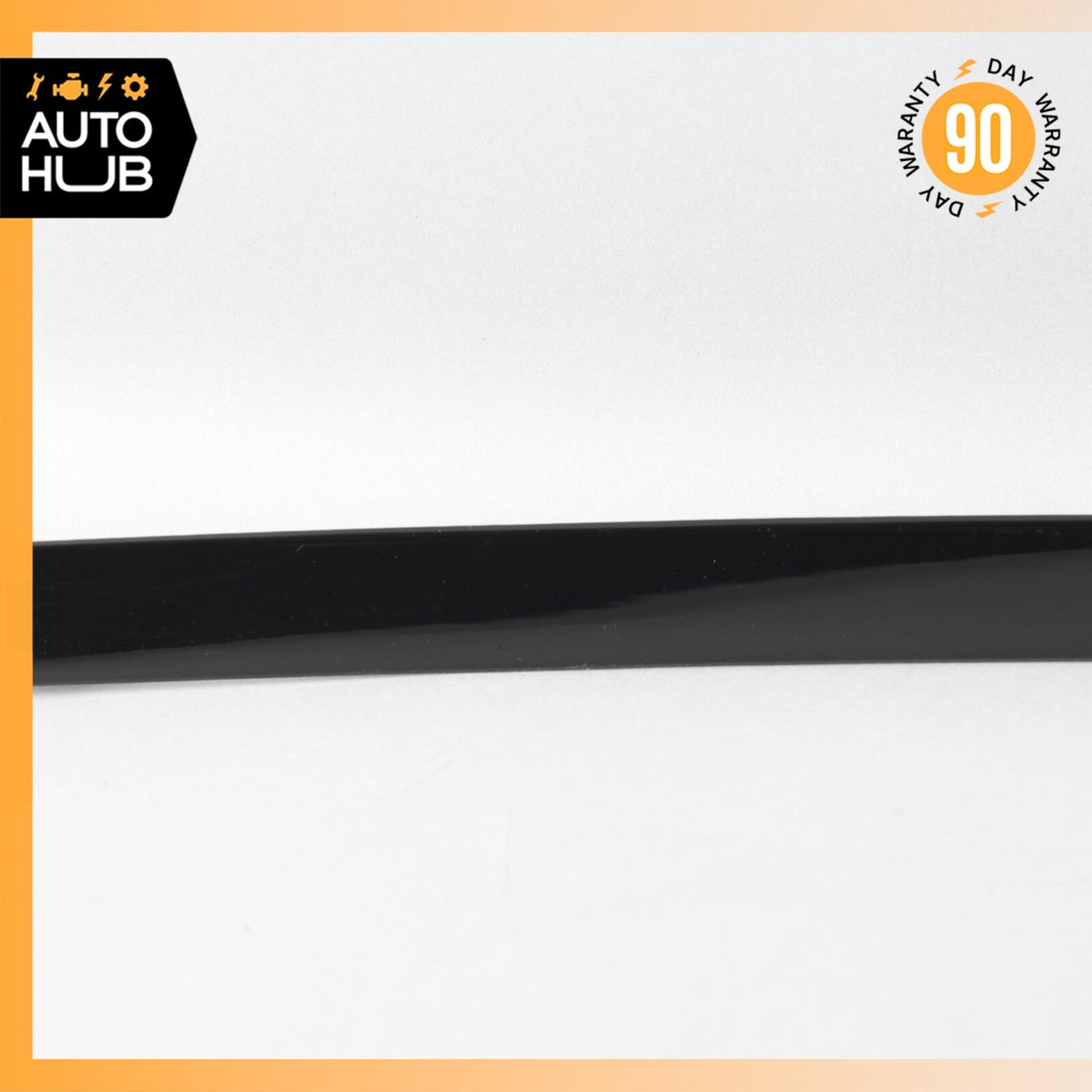 10-19 Jaguar X351 XJ Front Right Side Dashboard Interior Molding Black OEM 37k - photo 3