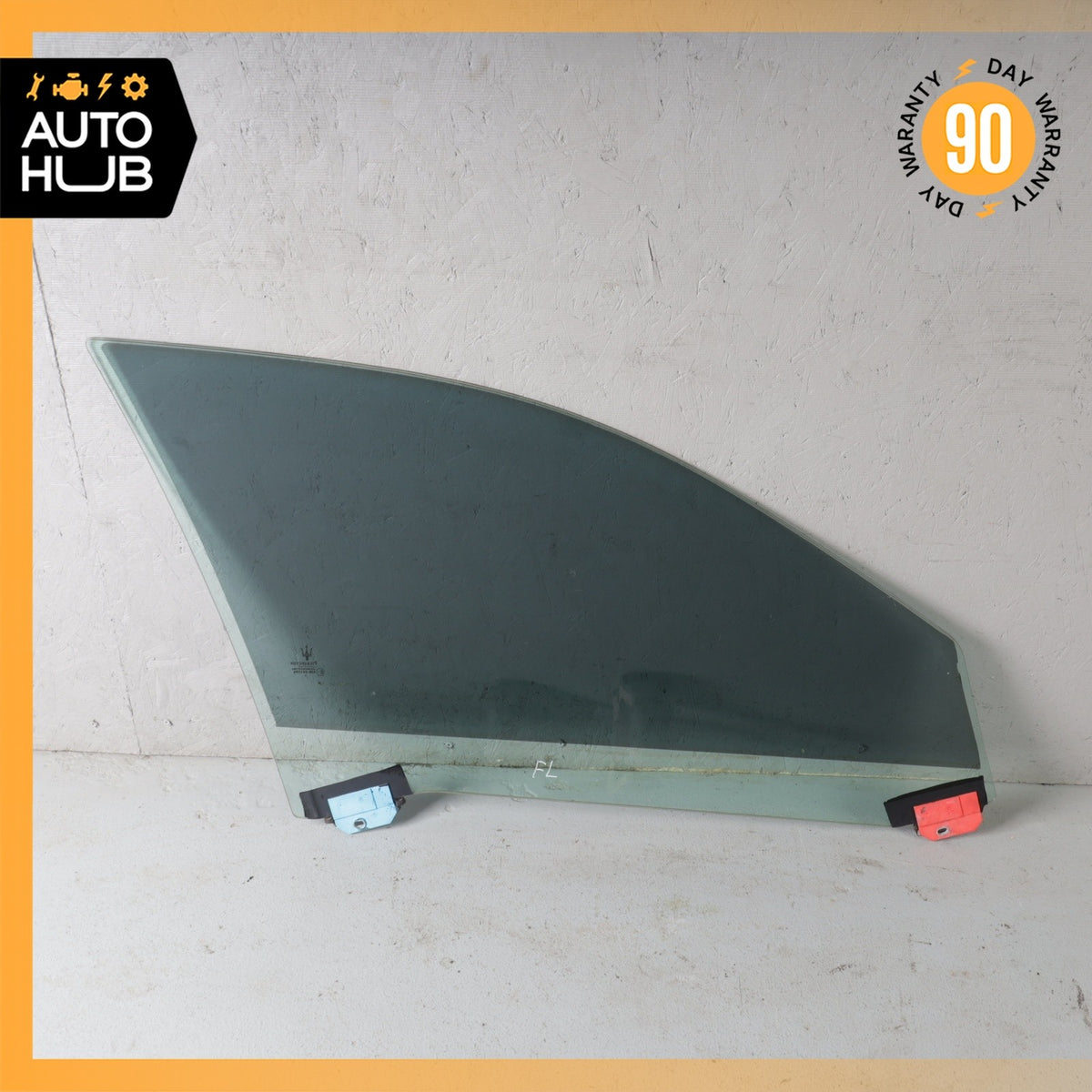 03-13 Maserati Quattroporte M139 Front Left Side Door Window Glass OEM 84k - photo 10