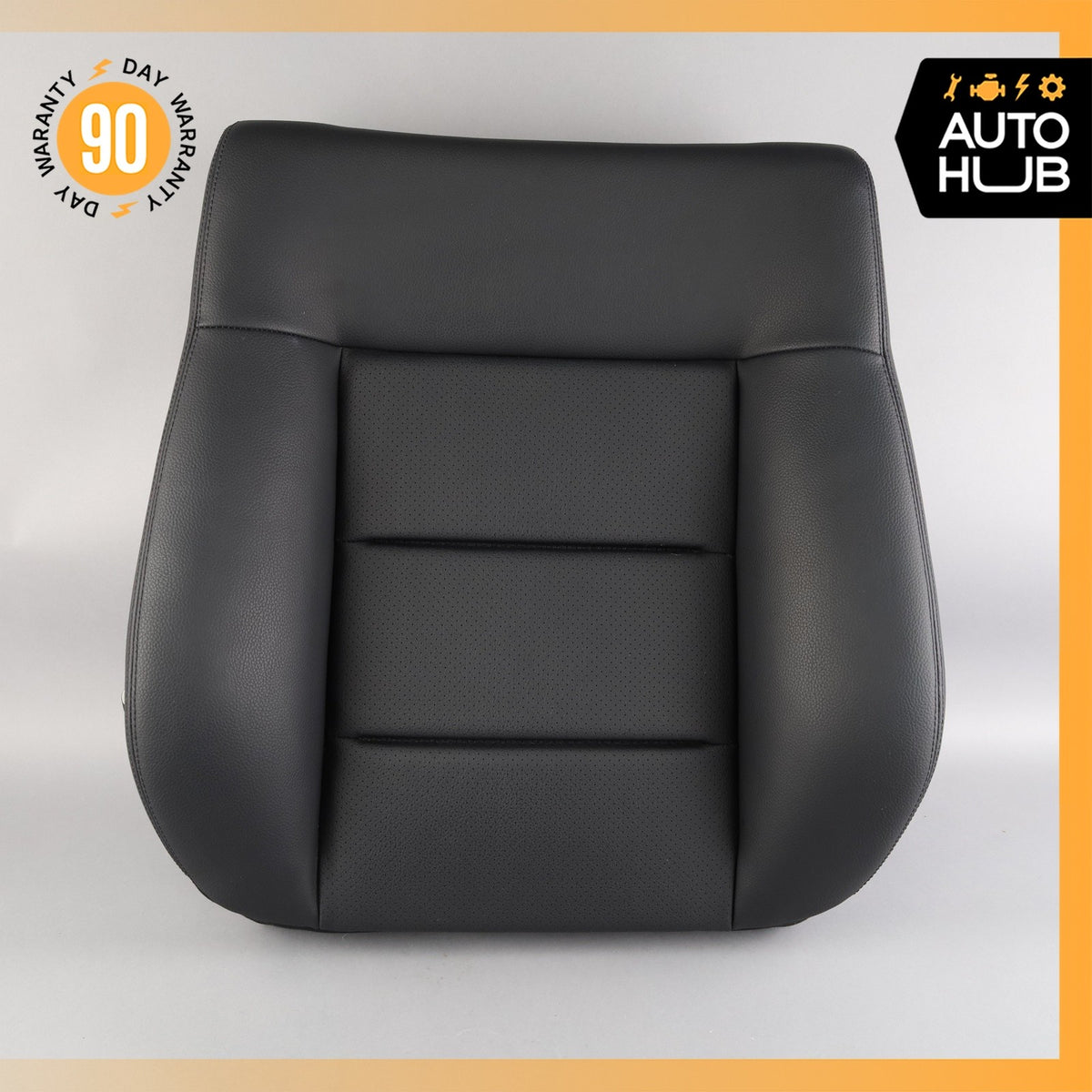 10-13 Mercedes W212 E350 E400 Front Right Seat Cushion Top Upper Black OEM - photo 2