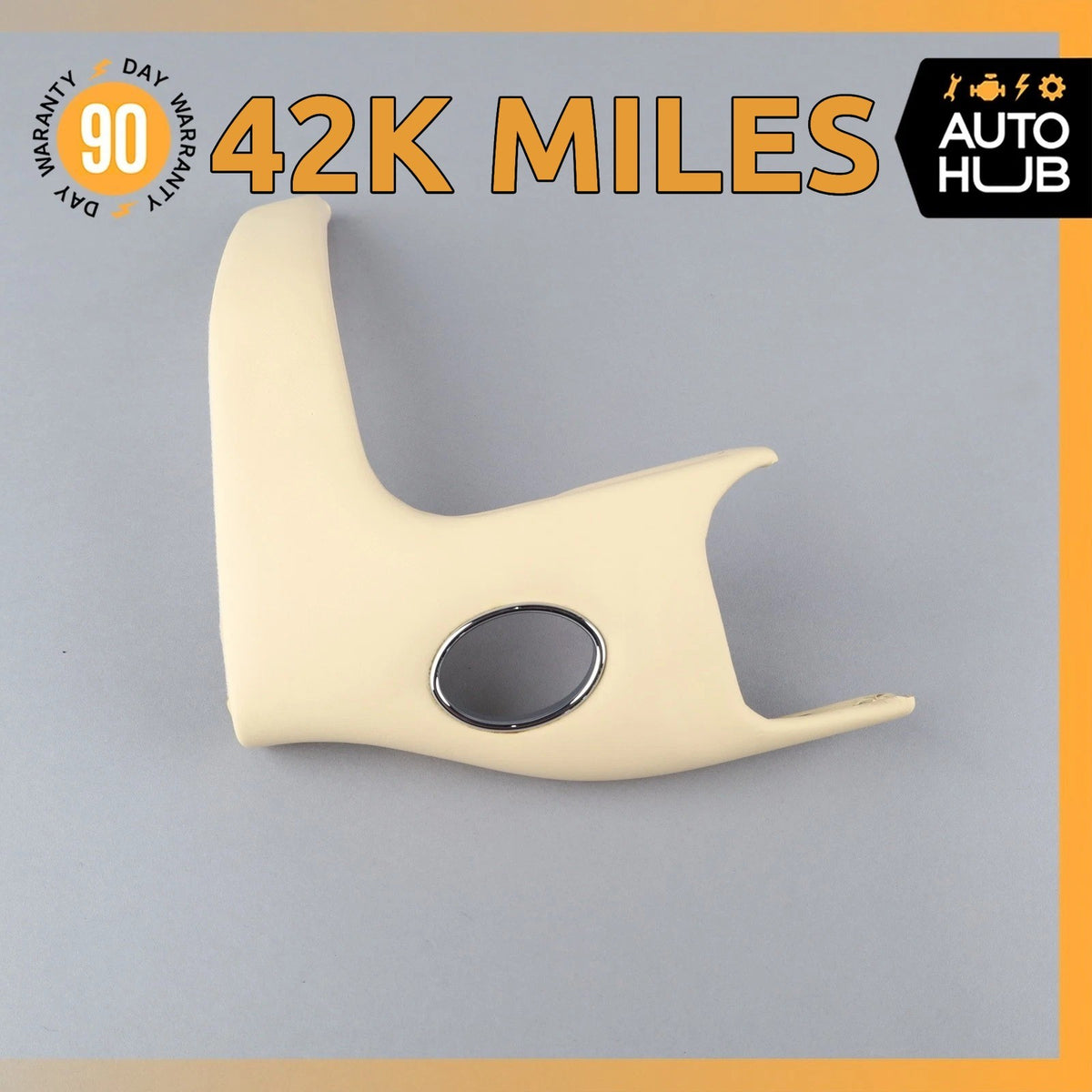 99-02 Bentley Arnage Left Side Inner Dashboard Trim Panel Beige OEM 42k - photo 1