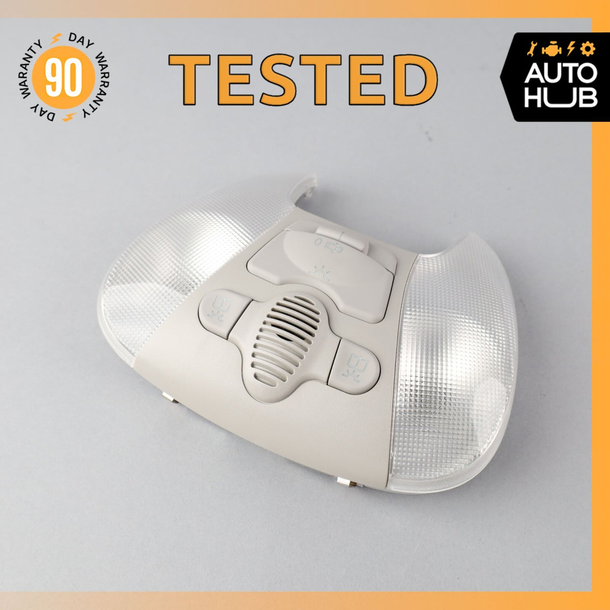 05-12 Mercedes R230 SL550 SL55 AMG Interior Overhead Dome Reading Light OEM - photo 1