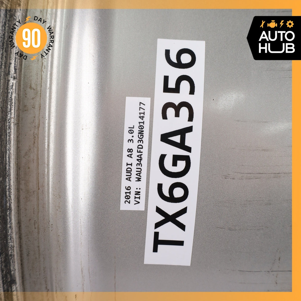 Audi D4 A8 A8L 9 x 20 20" Wheel Rim Galvanic Silver 4H0601025CH OEM - photo 17