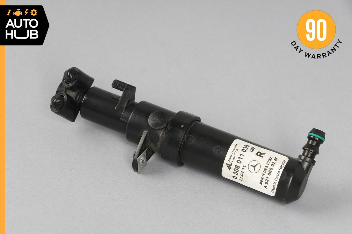 07-14 Mercedes W221 S400 CL550 Right Side Headlight Washer Nozzle Pump OEM - photo 1