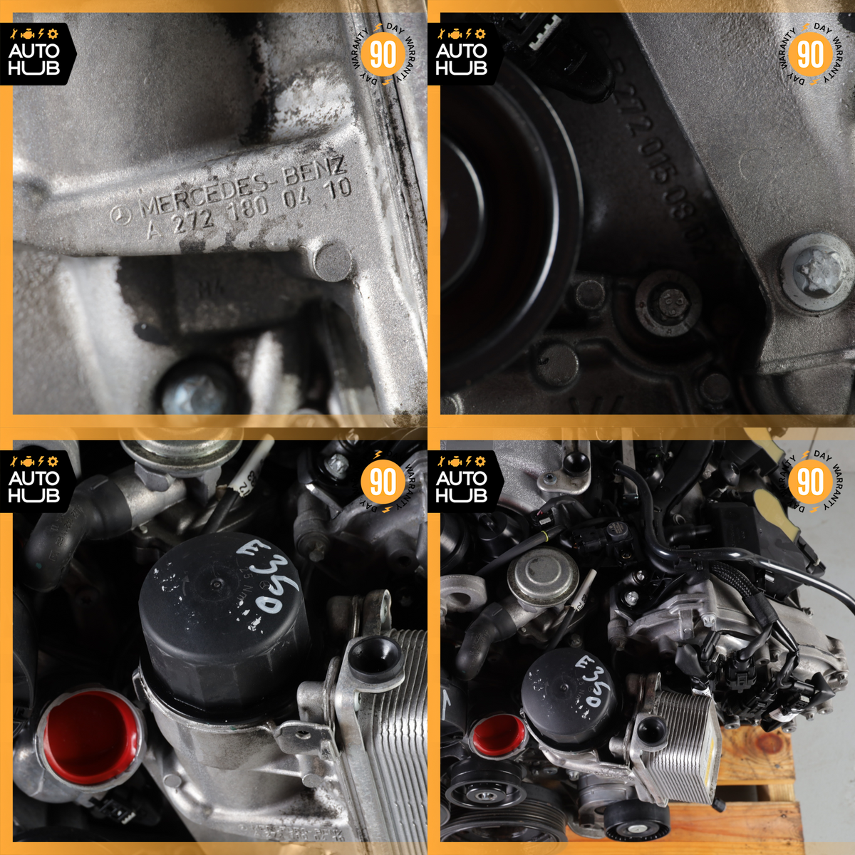 05-11 Mercedes W211 E350 CLK350 RWD Engine Motor 3.5L V6 M272 272.964 OEM 112k - photo 20