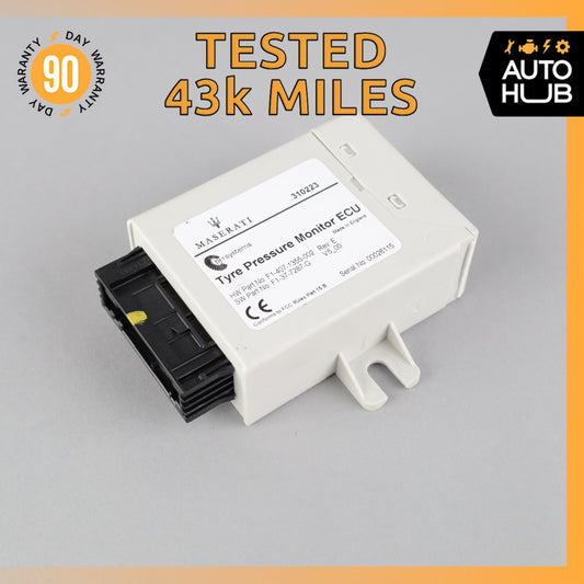 14-19 Maserati GranTurismo S M145 Tire Pressure Monitor Module 310223 OEM 43k - photo 1