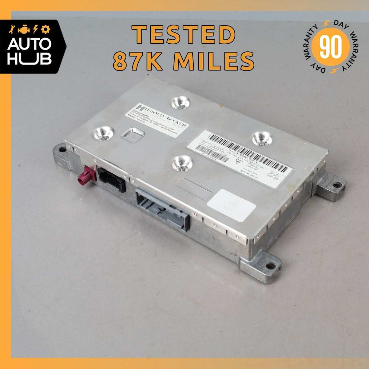 Porsche Cayenne 955 Turbo S / 997 911 / 987 Phone Control Module Unit OEM - photo 1