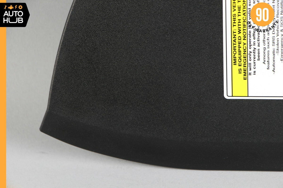 07-13 Mercedes W221 S550 S400 Interior Dashboard Dash Trim Cover Left Black OEM - photo 3