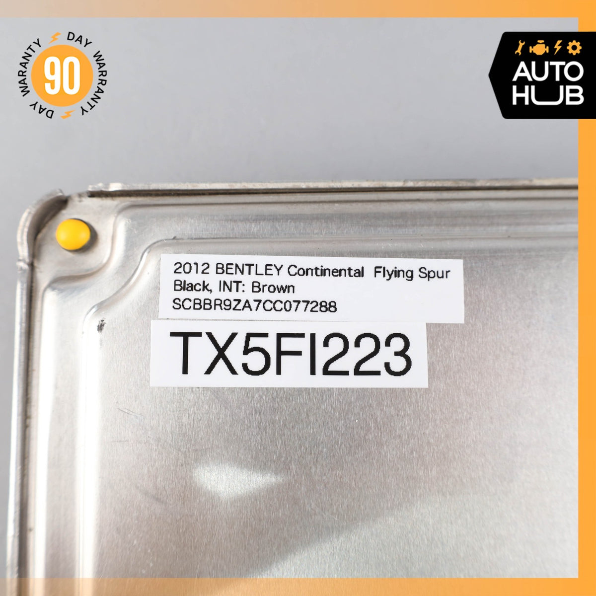 12-13 Bentley Continental Flying Spur 6.0L W12 Engine Control Module ECU OEM - photo 10