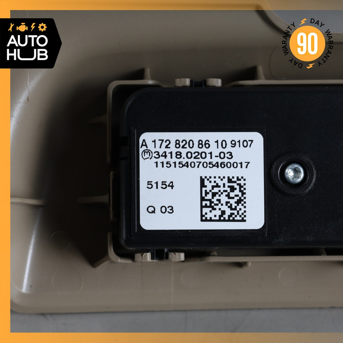 Mercedes W166 ML350 GLE350 C350 Overhead Emergency Panel Control Switch OEM - photo 9
