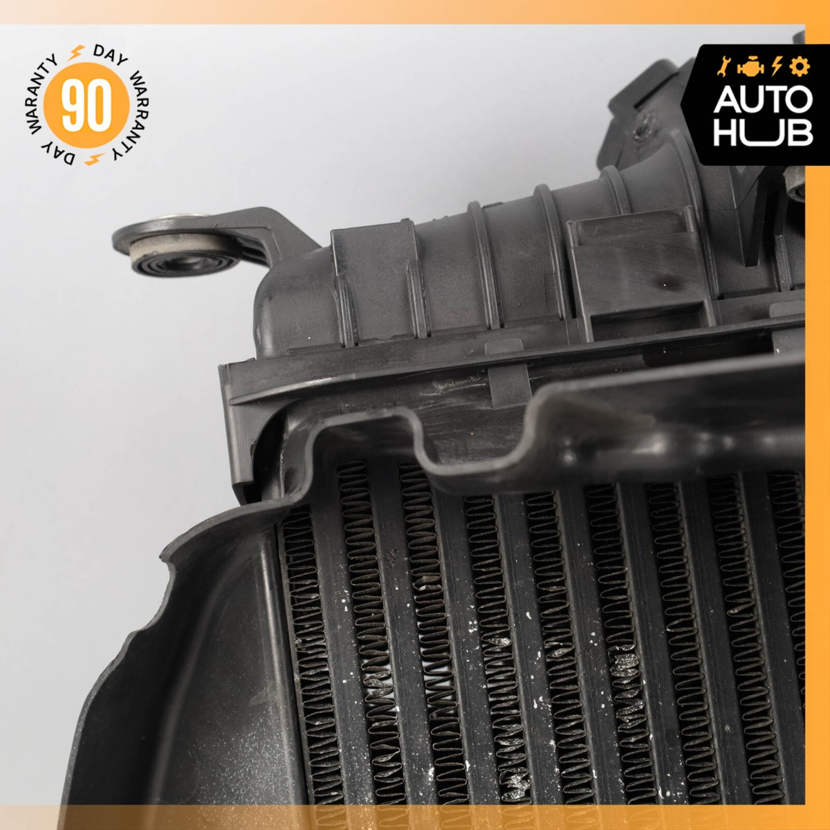 Bentley Continental GTC 6.0L Right Turbo Intercooler Radiator w/ Air Duct OEM - photo 3