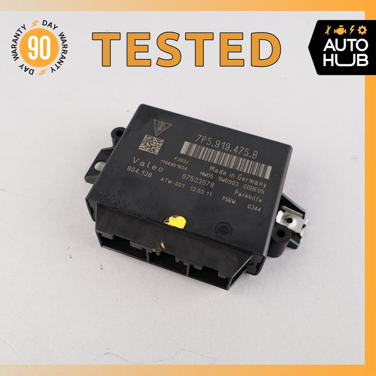 11-14 Porsche Cayenne 958 Parking Aid Control Module 7P5919475B OEM - photo 1