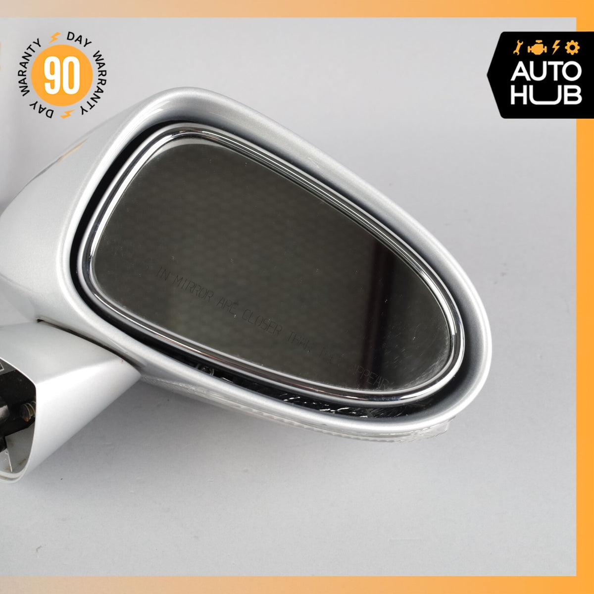 06-09 Bentley Continental Flying Spur Right Side Rear View Door Mirror OEM 53k - photo 2