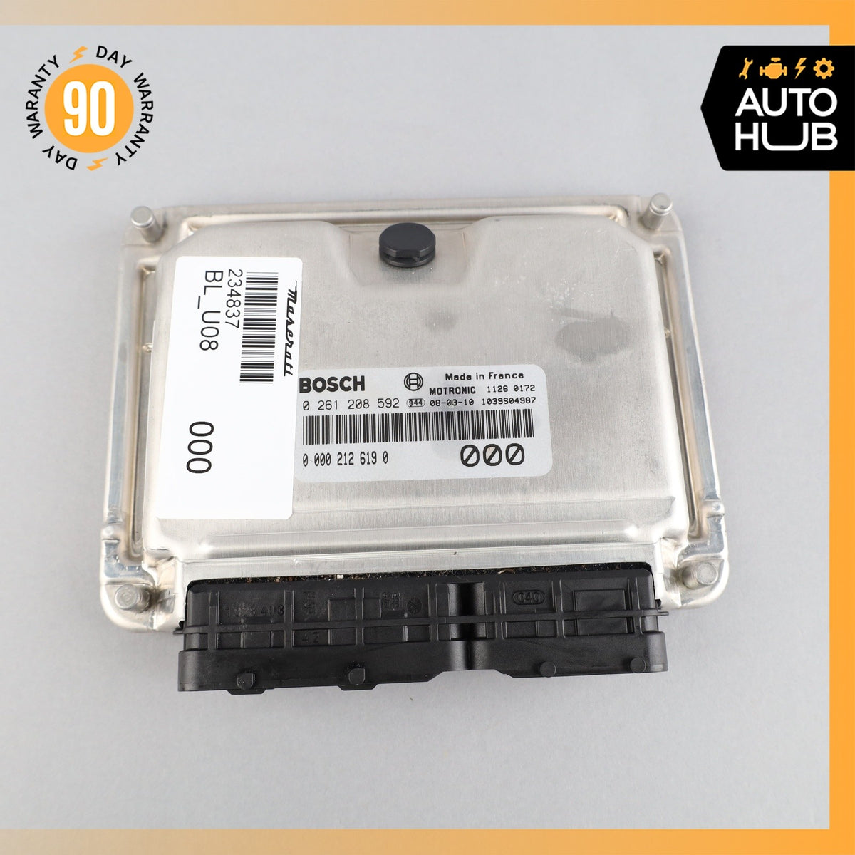 08-16 Maserati GranTursimo M145 4.2L Engine Control Module ECU OEM 74k - photo 7