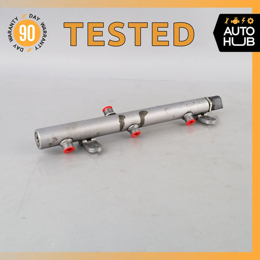 07-13 Mercedes W211 E320 GL350 Right Fuel Injection Rail Line w/ Sensor OEM - photo 1