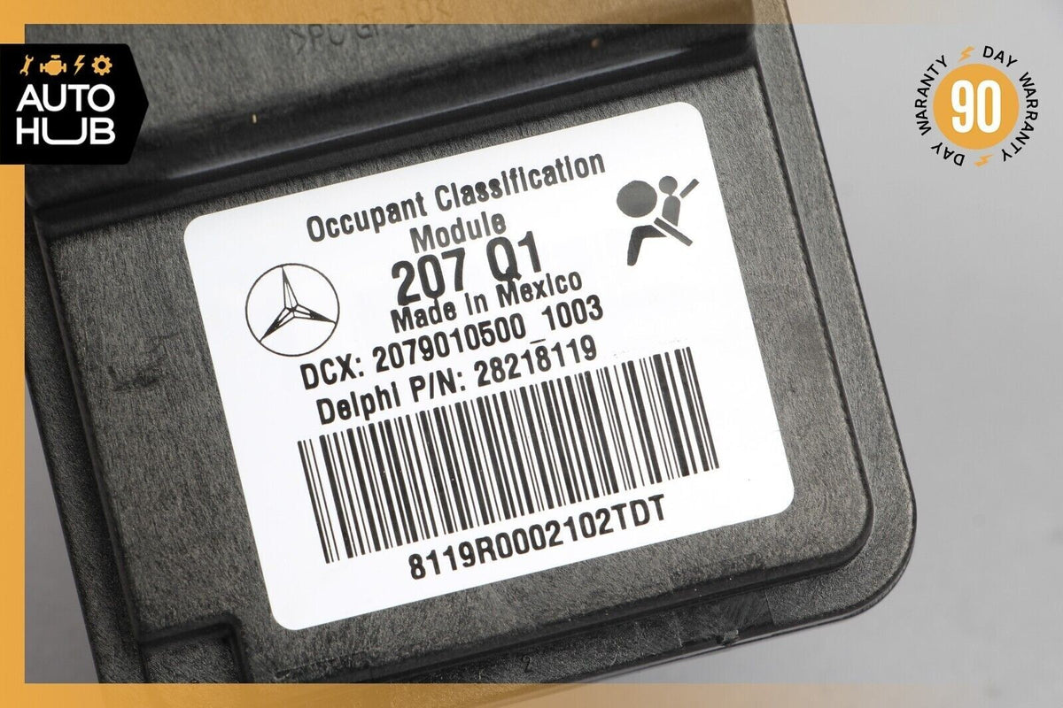 10-14 Mercedes W207 E350 C300 C250 Seat Occupancy Sensor Mat SRS Module OEM - photo 6