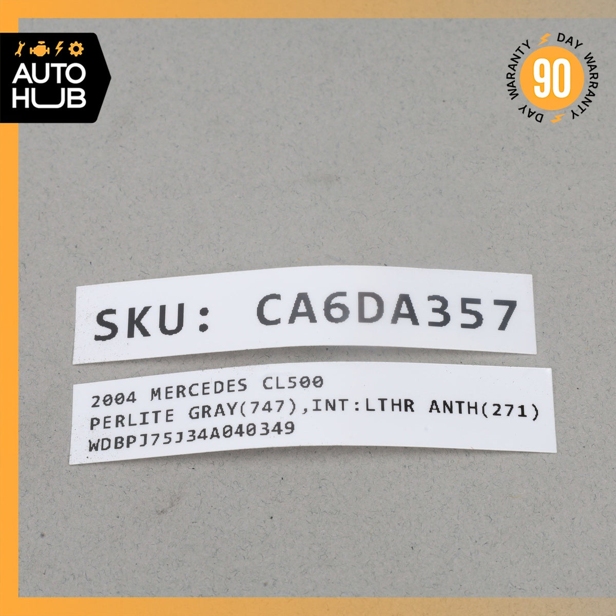 98-03 Mercedes W215 CL500 E430 SL500 Fuel Gas Auxiliary Pump Set 0024773001 OEM - photo 10
