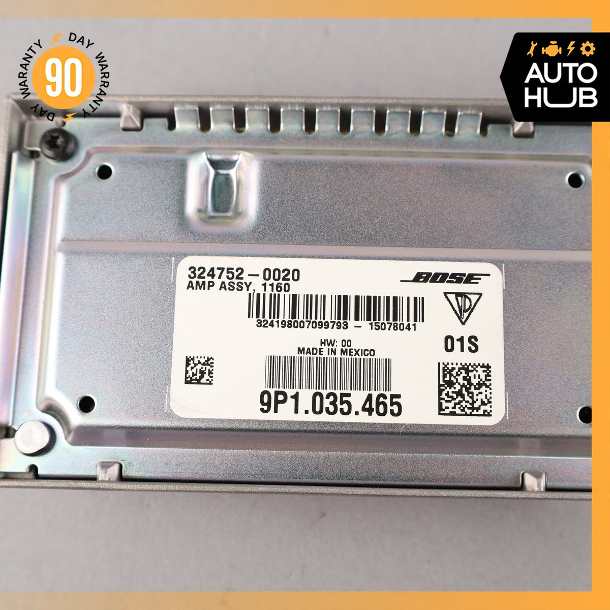 Porsche Macan 95B S Boxster Cayman Subwoofer AMP Bose Amplifier OEM 74k - photo 9