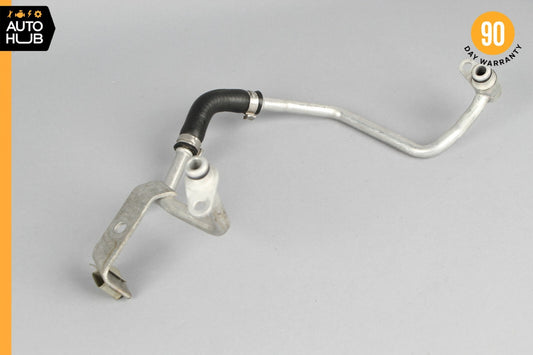 Mercedes R231 SL400 C43 AMG Left Side Turbocharger Coolant Feed Hose Pipe OEM - photo 1