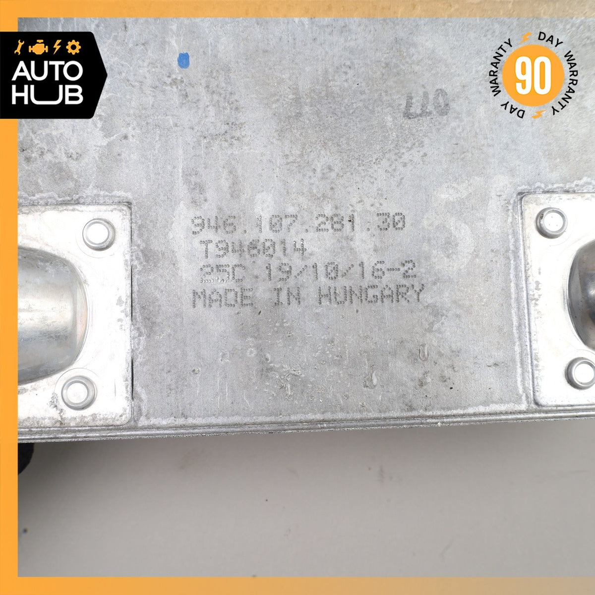 15-18 Porsche Macan 95B S GTS 3.0L V6 Engine Oil Cooler Heat Exchanger OEM 63k - photo 12