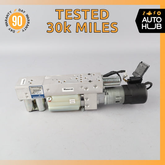 10-19 Maserati GranTurismo M145 Convertible Top Hydraulic Pump Motor OEM 30k - photo 1