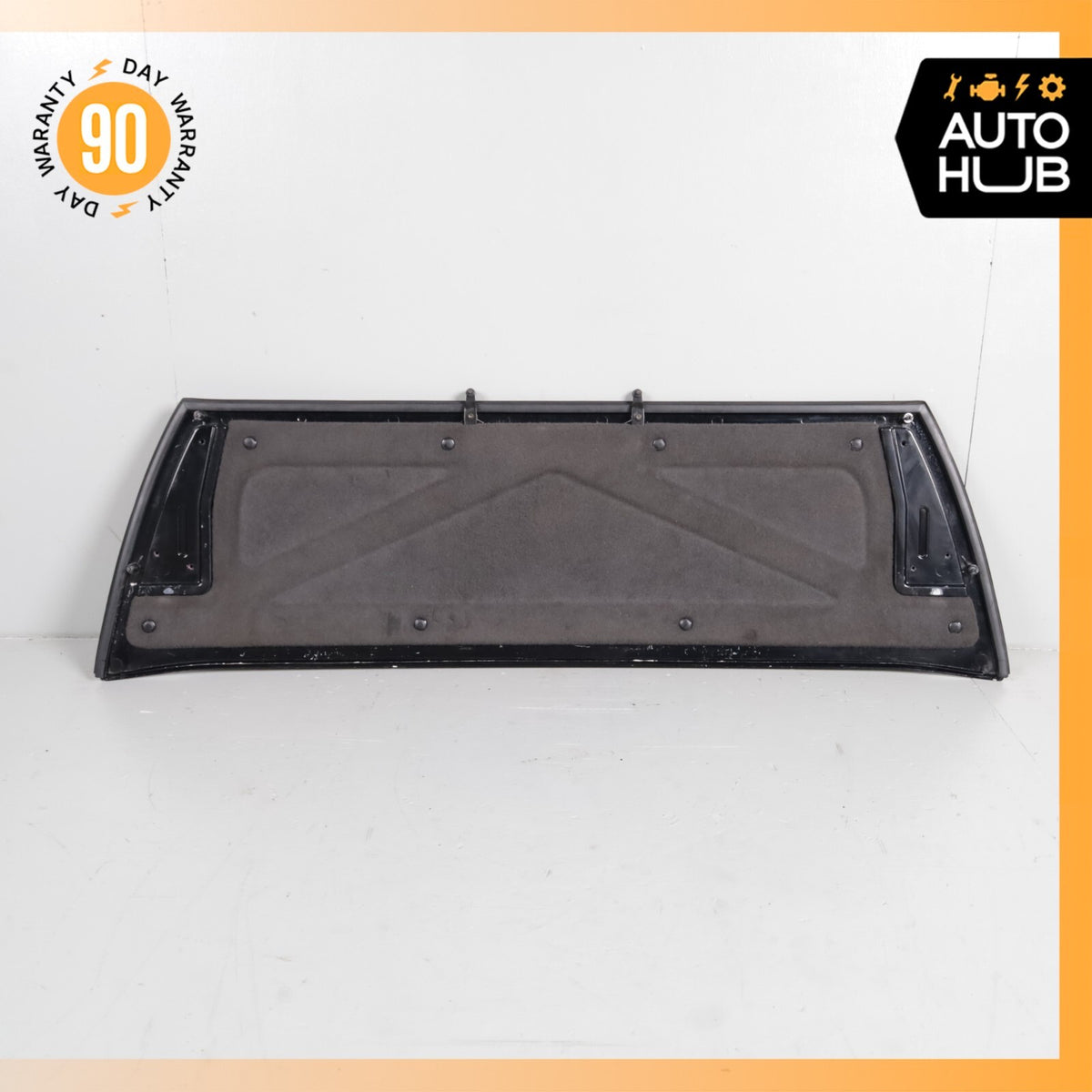 04-09 Cadillac XLR Convertible Rear Folding Top Compartment Panel Black OEM - photo 9