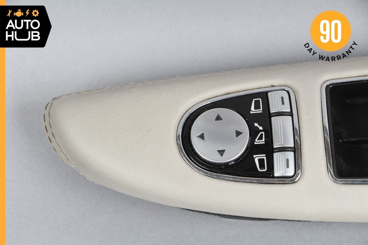 10-14 Mercedes W221 S400 CL63 Left Driver Master Window Switch Control Nappa OEM - photo 2