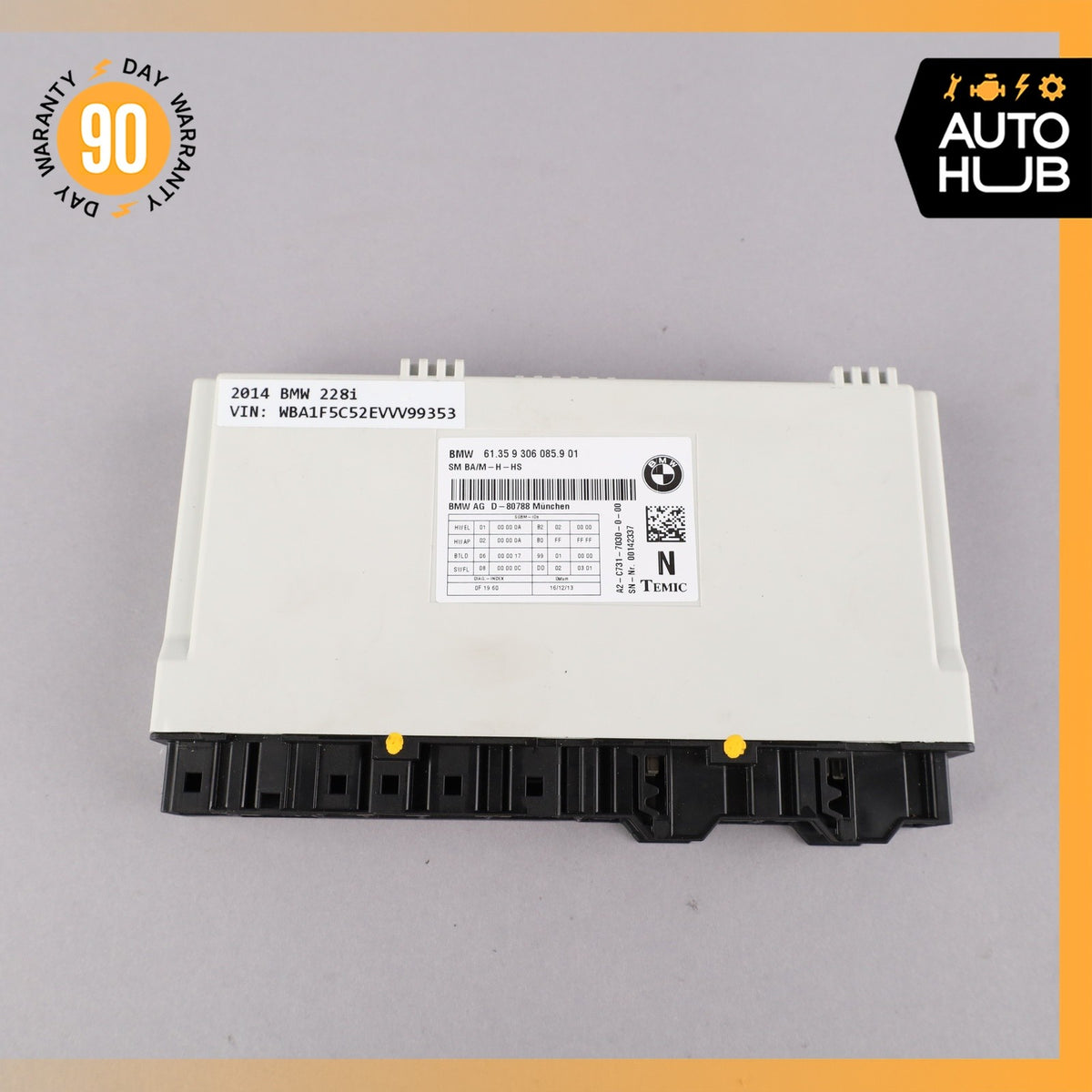BMW F22 228i M235i M240i Seat Memory Control Module OEM 83k - photo 7