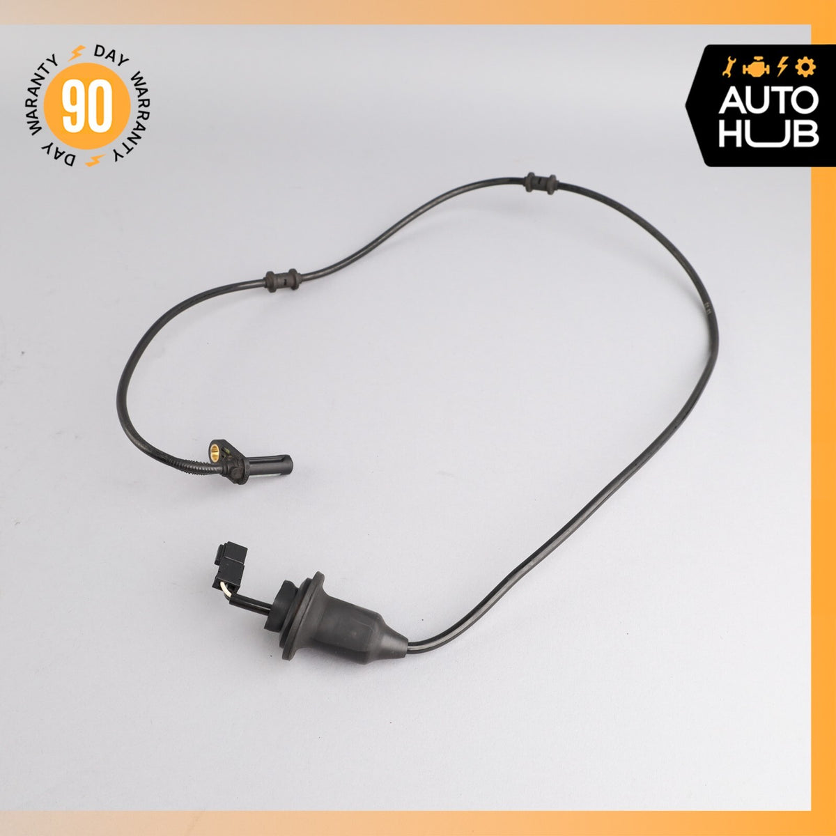 2003 Mercedes R230 SL500 Rear Brake Pad & ABS Wheel Speed Wear Sensor Wiring OEM - photo 8
