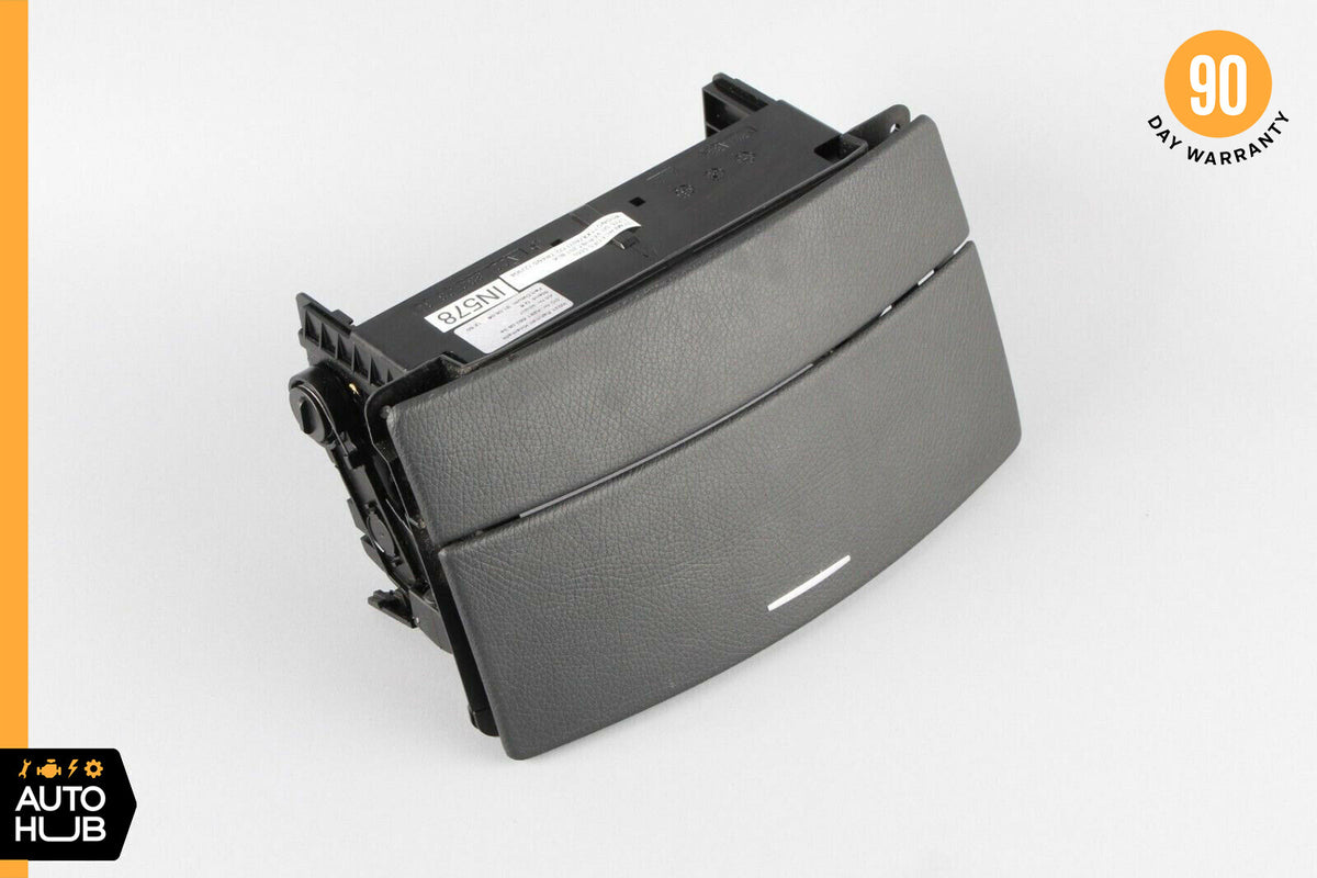 07-09 Mercedes W221 S550 S450 Center Console Dashboard CD Player Cover Black OEM - photo 1
