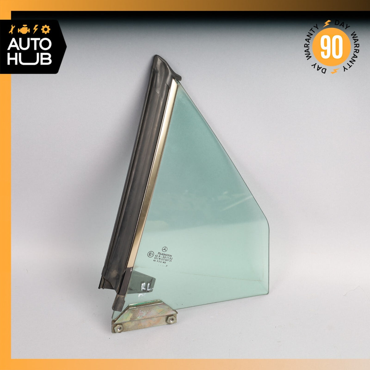 97-04 Mercedes R170 SLK230 SLK320 Rear Left Side Quarter Window Glass OEM - photo 1