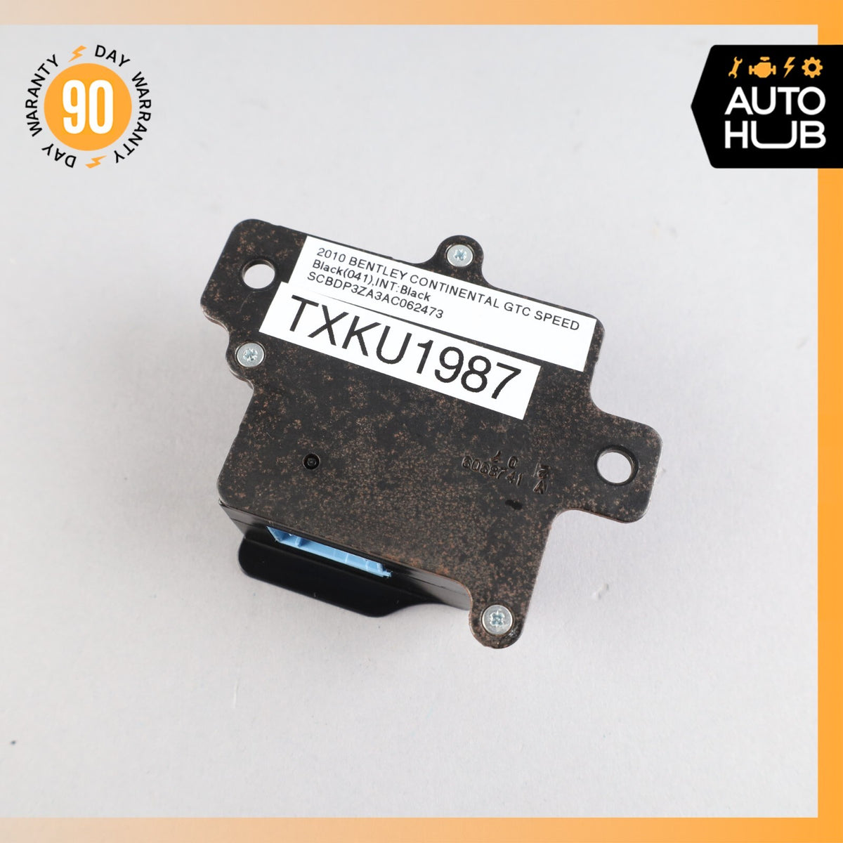 03-10 Bentley Continental GTC Speed Safety Bag Sensor SRS Control Module OEM 83k - photo 8