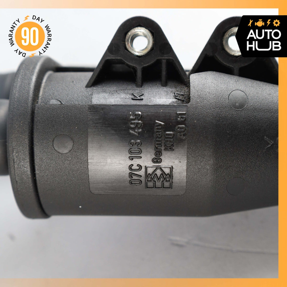 Bentley Continental GTC GT 6.0L Left Engine Oil Separator w/ Pipe OEM 71k - photo 11