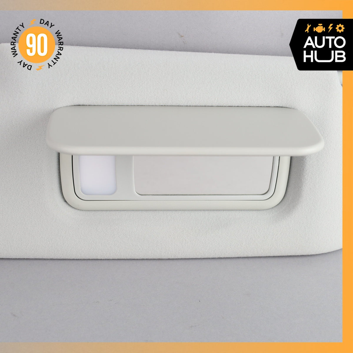 02-05 Mercedes W163 ML350 ML500 ML320 Right Side Sunvisor Shade Cover Gray OEM - photo 10
