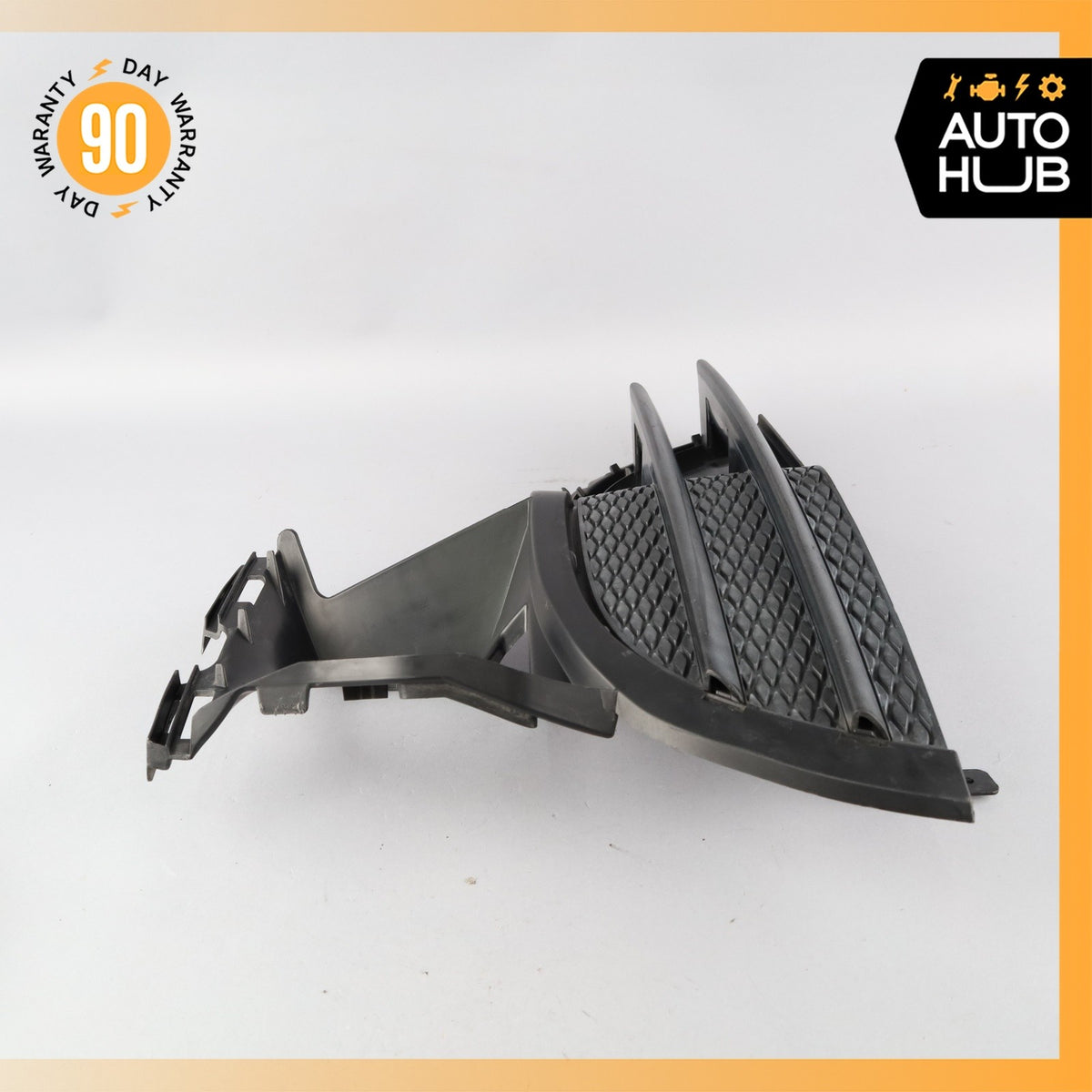 11-14 Porsche Cayenne 958 Front Left Side Bumper Mesh Grille Black OEM - photo 11