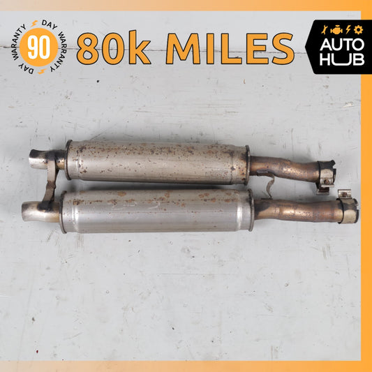 03-05 Ford Thunderbird 3.9L Exhaust Central Resonator Mid Pipe Silencer OEM 80k - photo 1