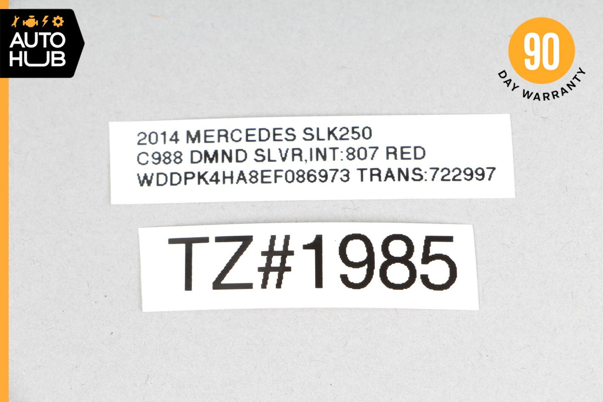 08-20 Mercedes R172 SLK250 C350 Headlight Fog Light Switch Control Module OEM - photo 11