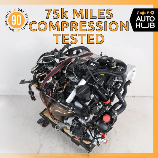 12-18 BMW F30 320i RWD 2.0L N20B20U0 Engine Motor Assembly w/ Turbo OEM 75k - photo 1